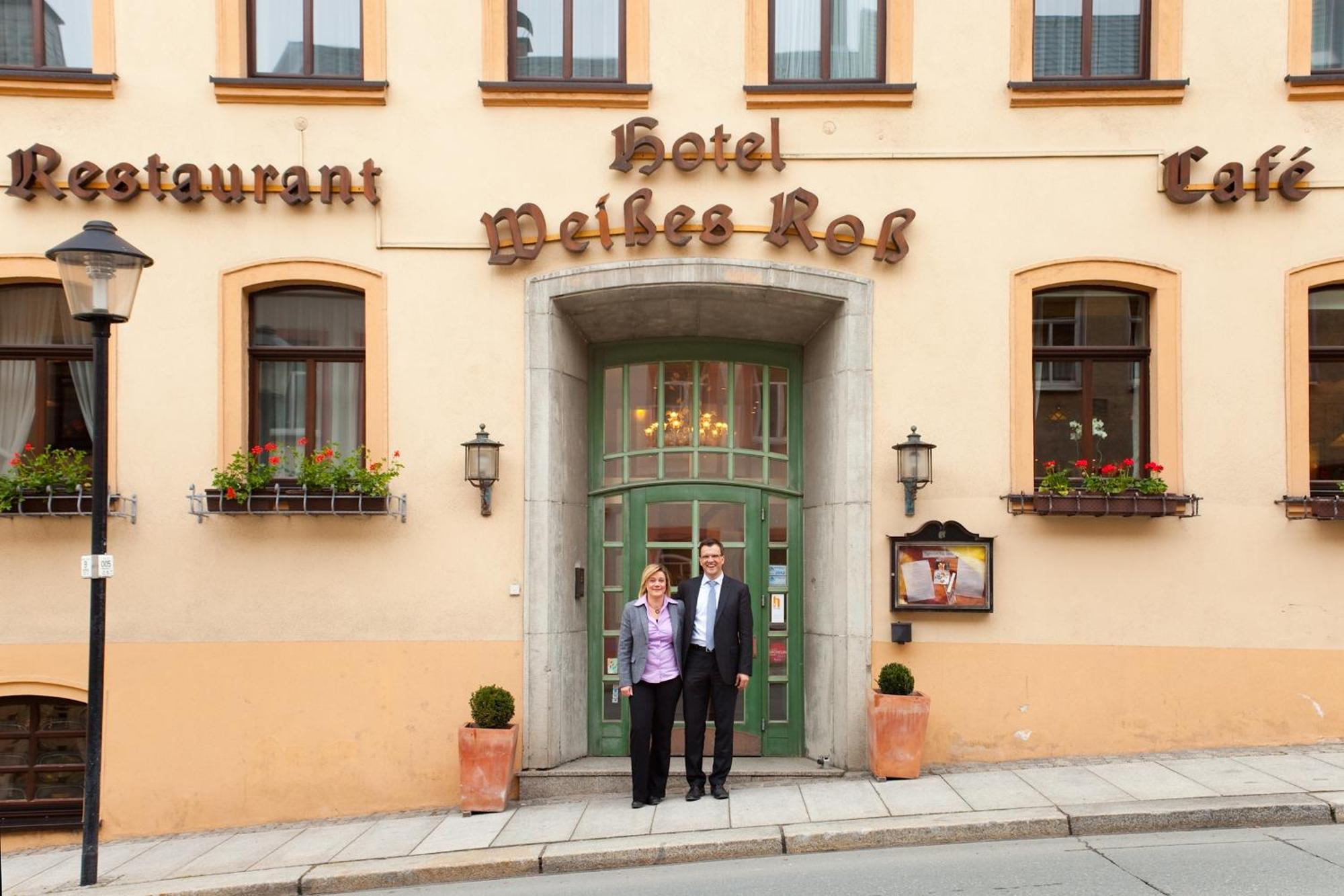 Hotel Weisses Ross Marienberg Dış mekan fotoğraf