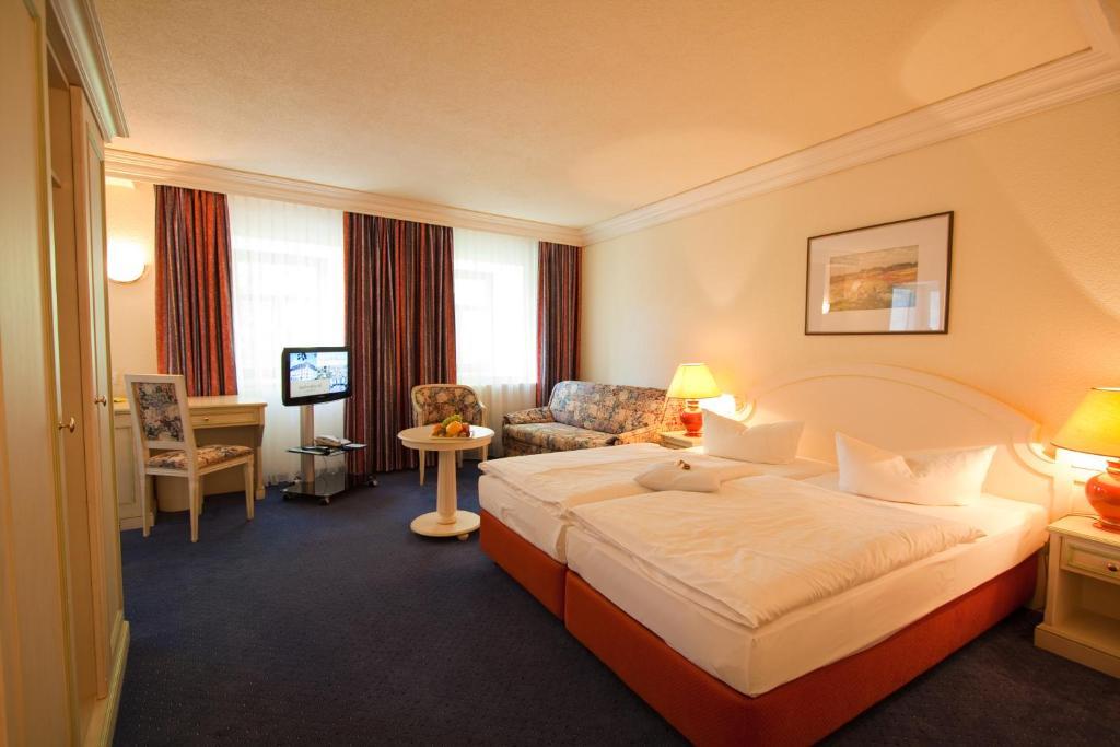 Hotel Weisses Ross Marienberg Oda fotoğraf